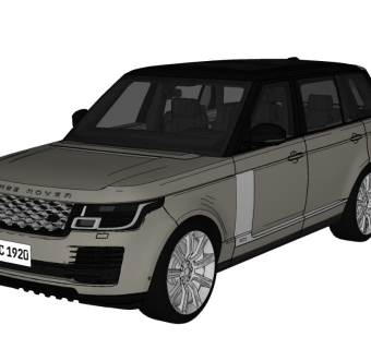 Land Rover Range Rover路虎汽车精品模型